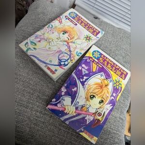 Cardcaptor Sakura vintage pocket manga 1&2